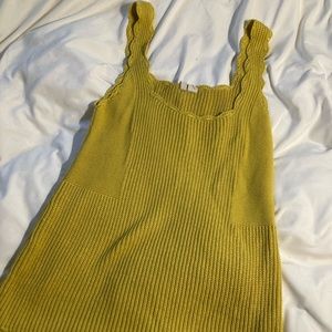 Free People sweater tank top